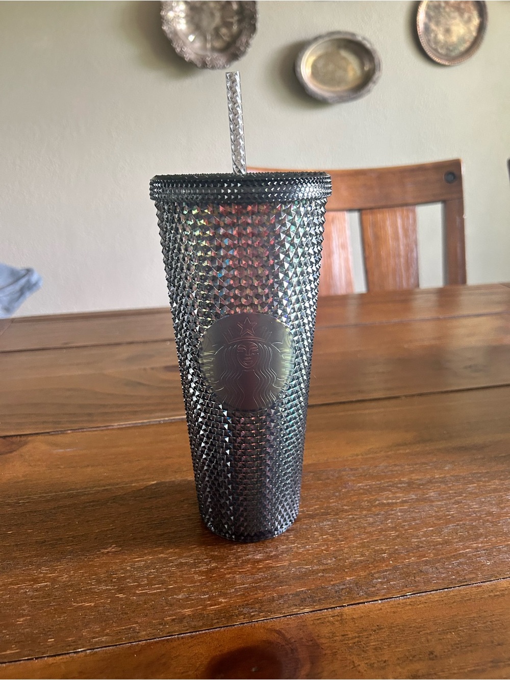 Starbucks Iridescent Studded Tumbler - Black